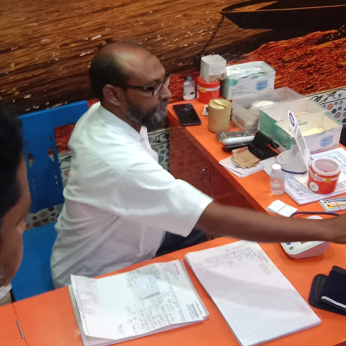 Modern hospital facility